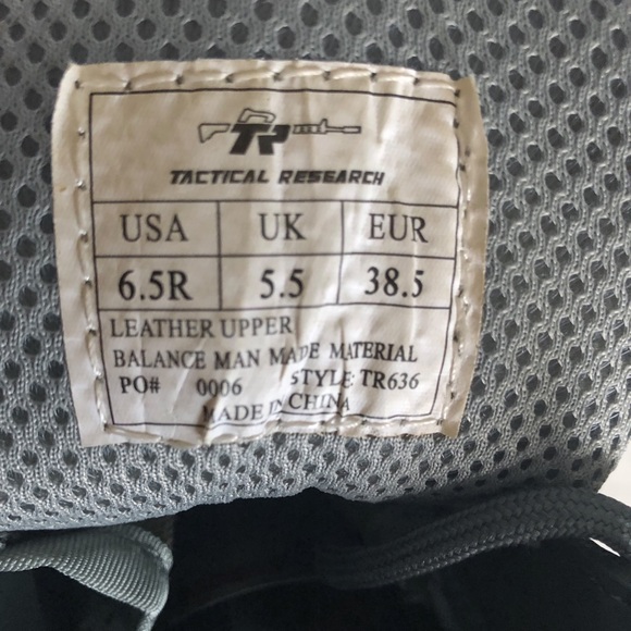 TR Maintainer Comp Toe Tactical Boots, NWT - Picture 7 of 12